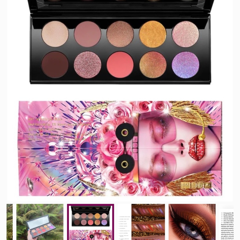 Pat McGrath mothership IX huetopian dream artistry palette